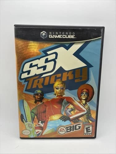 SSX Tricky GameCube CIB Complete In Box Black Label Nintendo Authentic Tested