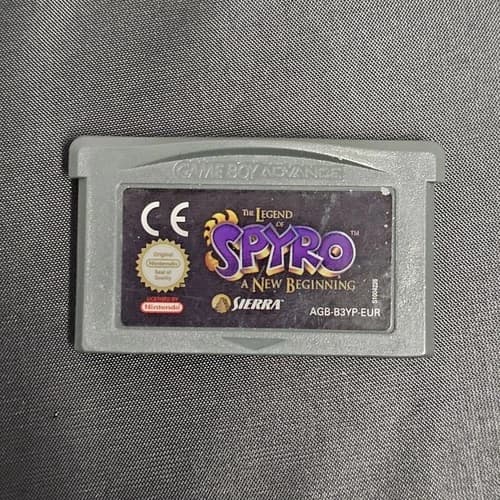 The Legend of Spyro A New Beginning Gameboy Advance 2006 GBA Game