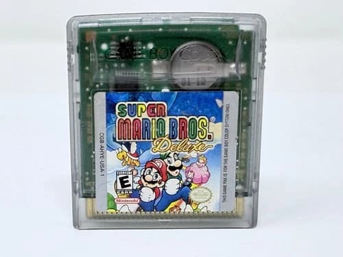 Super Mario Bros. Deluxe (Nintendo Game Boy Color, 1999) TESTED & WORKS