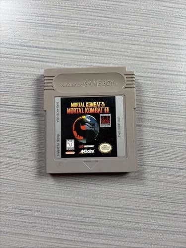 Nintendo Game Boy Mortal Kombat & Mortal Kombat 2 Tested & Working