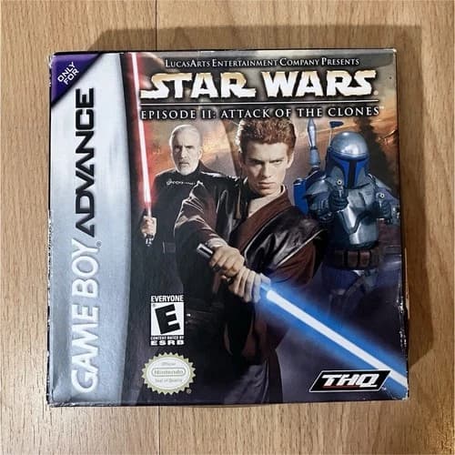 Star Wars: Episode II Attack of the Clones Game Boy Advance CIB w/ Booklets