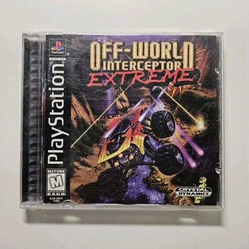Off-World Interceptor Extreme PS1 (Sony PlayStation 1, 1995)