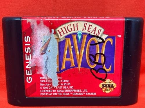 High Seas Havoc Sega Genesis Cartridge Only Tested (CP1105522)