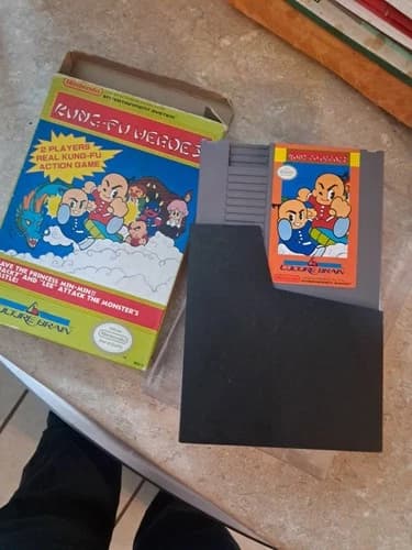 Kung Fu Heroes. OEM NES Nintendo. Working
