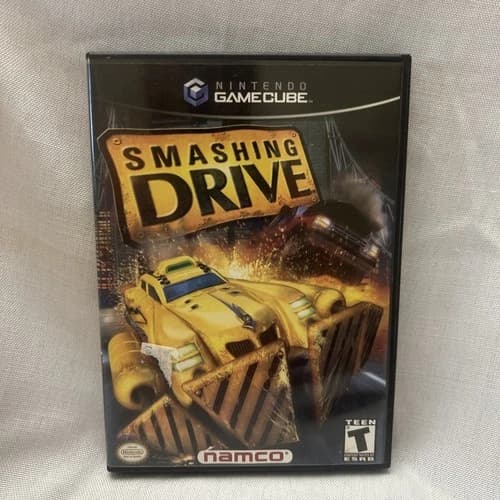 Smashing Drive (Nintendo GameCube, 2002) Complete W/ Manual VIDEO GAME
