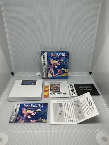 Pink Panther: Pinkadelic Pursuit Nintendo Game Boy Advance GBA CIB Complete