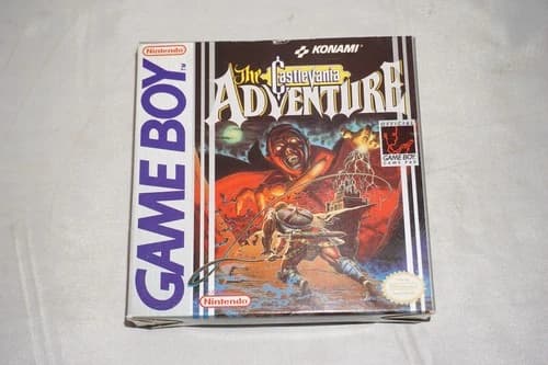 Castlevania Adventure (Nintendo Gameboy Game Boy) Complete w/ Reg CIB Authentic
