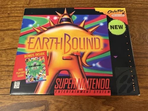 EarthBound Big Box CIB (Super Nintendo Entertainment System, 1995)