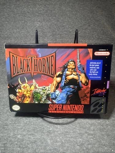 Blackthorne Super Nintendo Entertainment System SNES 3