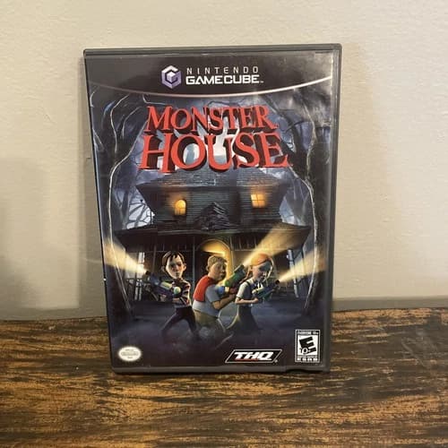 Monster House (Nintendo GameCube, 2006) CIB Black Label