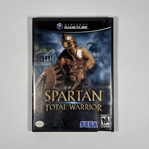 Spartan: Total Warrior (Nintendo GameCube, 2005) Complete CIB