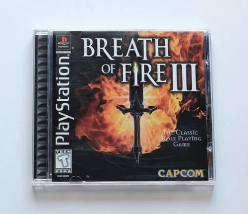 Breath of Fire III 3 (Sony PlayStation 1, 1998) CIB w/ Reg Card PS1