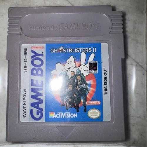 Ghostbusters II (Nintendo Game Boy, 1990) 2 GB Original Tested!