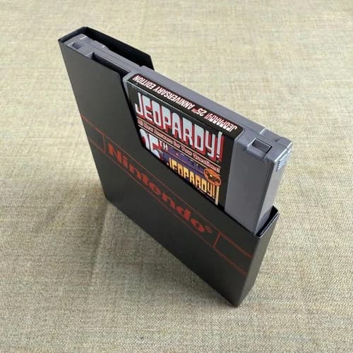 Jeopardy! 25th Anniversary Edition NES Loose Authentic Tested VG