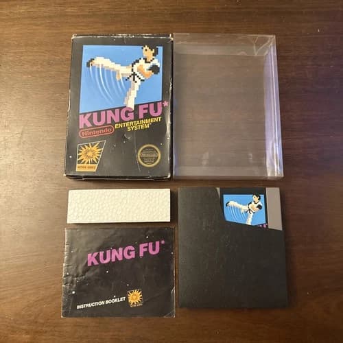 Kung Fu (NES Nintendo) Complete - Tested - Authentic