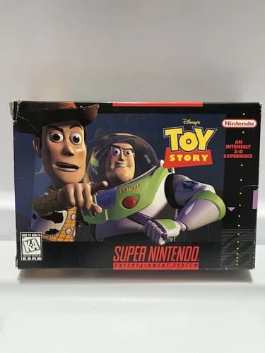 Toy Story Super Nintendo SNES Video Game Complete CIB - Box/Manual Tested
