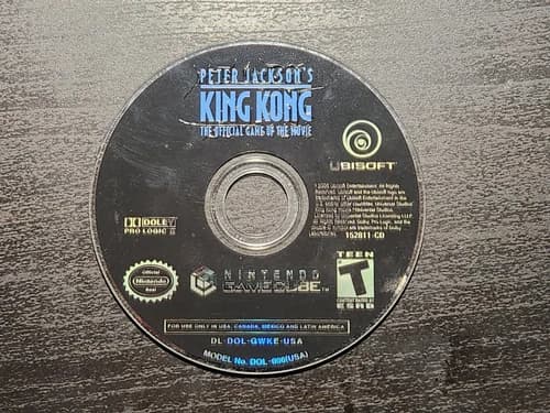 Peter Jackson's King Kong Loose Disc Only (Nintendo GameCube, 2005) Tested