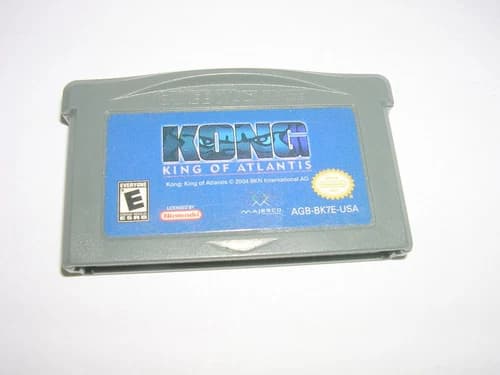 Kong King of Atlantis (Nintendo Game Boy Advance GBA) Original Game