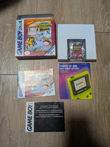 The Wild Thornberrys Rambler Nintendo Game Boy Color- CIB