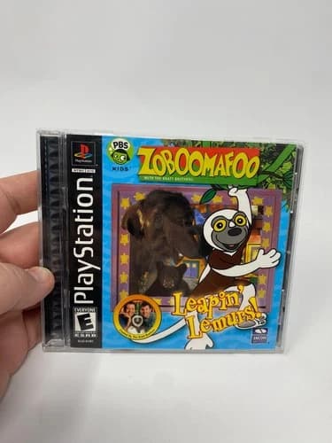 Zoboomafoo Leapin’ Lemurs! for PS1 CIB Complete Authentic Tested