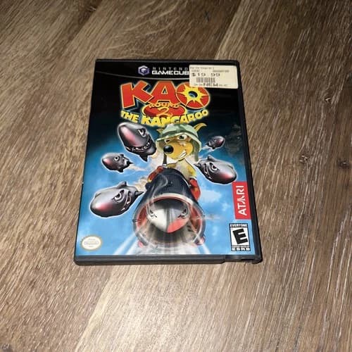 Kao the Kangaroo Round 2 (2006) Nintendo GameCube RARE Atari Classic Complete