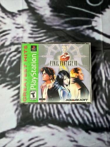 Final Fantasy 8 VIII (PS1 Sony PlayStation 1, 1999) Greatest Hits Tested Working