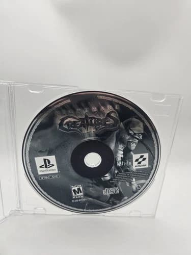Nightmare Creatures II 2 (Sony PlayStation PS1, 2000) Disc Only Replacement