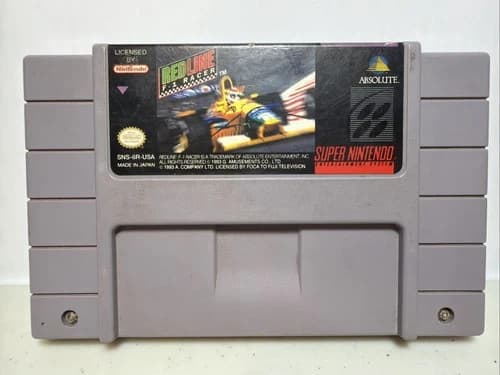 Redline F-1 Racer (Super Nintendo) SNES Video Game Absolute
