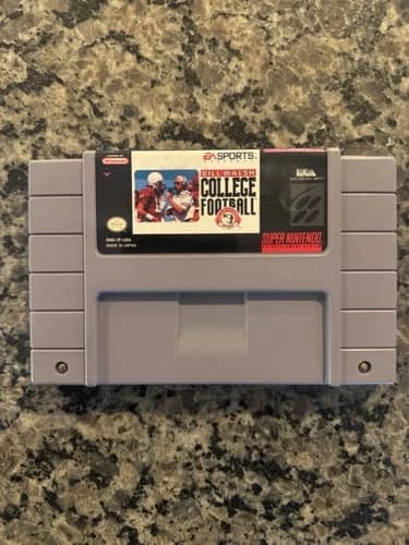 Bill Walsh College Football (Super Nintendo Entertainment System, SNES)