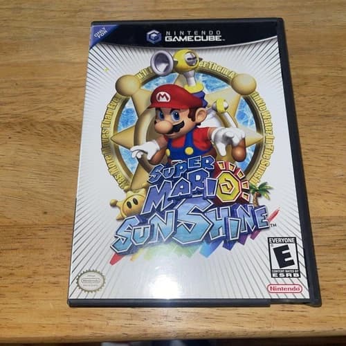 Super Mario Sunshine Nintendo GameCube CIB Complete