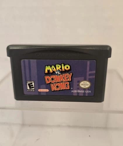 Nintendo Gameboy Advance Mario Vs. Donkey Kong Authentic *Tested & Working*