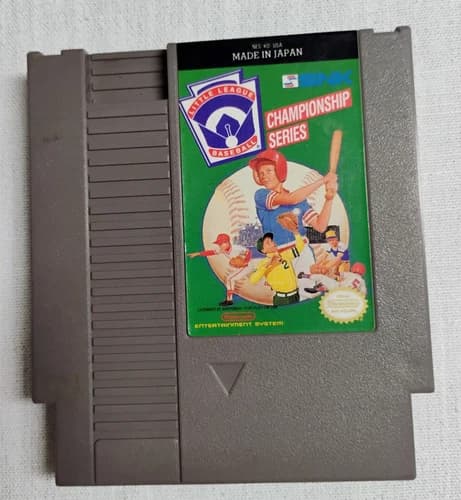 Little League Baseball: Championship Series (Nintendo NES, 1990) Tested & Works