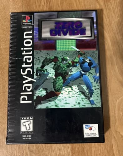 Zero Divide PlayStation PS1 Longbox CIB Complete Game Case Manual Tested