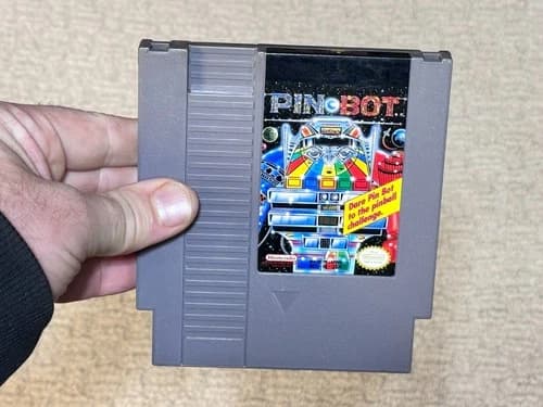 Pin Bot - Nintendo NES Game Cartridge - Authentic - Tested