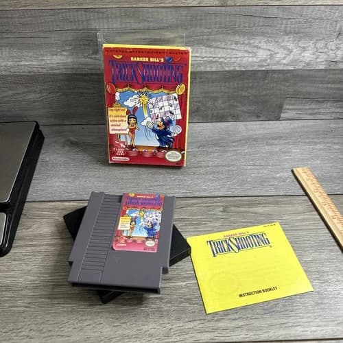 Barker Bill's Trick Shooting (Nintendo, 1990) Complete CIB
