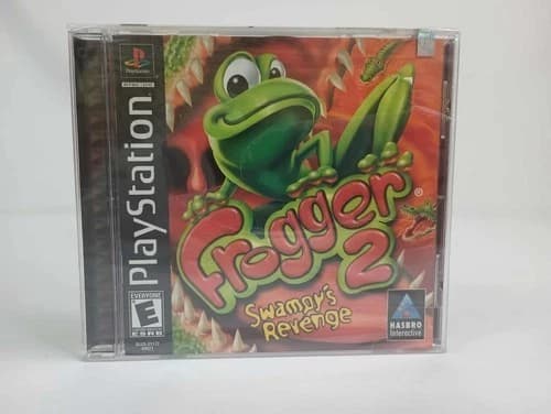 Frogger 2 Swampys Revenge PS1 Sony PlayStation - Artwork And Disc