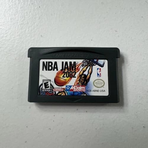 NBA Jam 2002 (Nintendo Game Boy Advance GBA) Authentic & Tested
