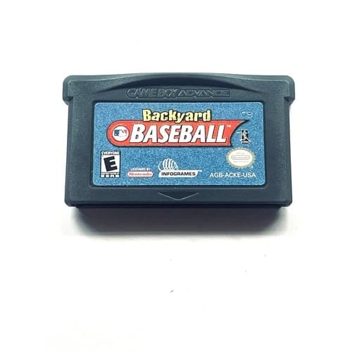 Backyard Baseball Game Boy Advance Game and Cartridge