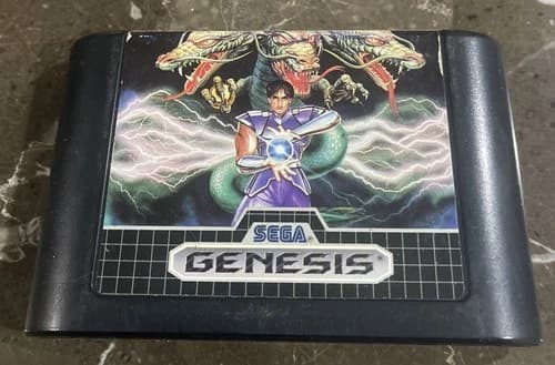Mystic Defender Sega Genesis Authentic and Tested Cart Only