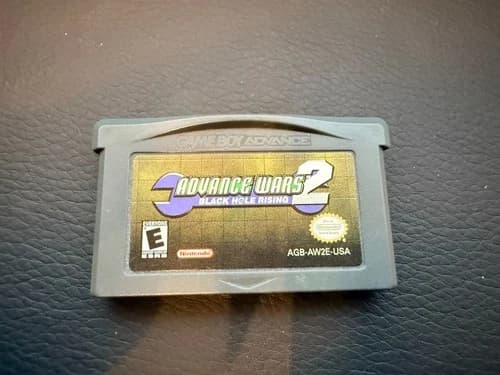 Advance Wars 2 Black Hole Rising- GameBoy Advance GBA WORKING TESTED!