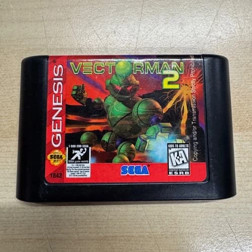 Vectorman 2 (Sega Genesis, 1996) Cartridge Only