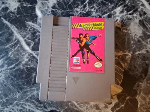 Rollerblade Racer Nintendo NES Authentic Tested Contacts Cleaned