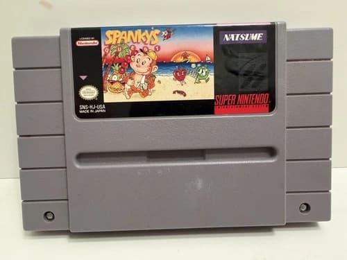 Spanky's Quest SNES Super Nintendo Game Authentic