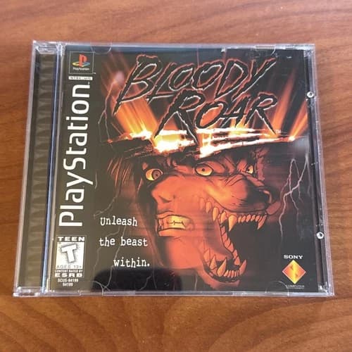 Bloody Roar (Sony PlayStation 1, 1998) PS1 Tested CLEAN GREAT SHAPE