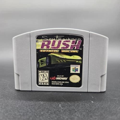 San Francisco Rush (Nintendo 64 N64, 1997) Authentic Cartridge Only