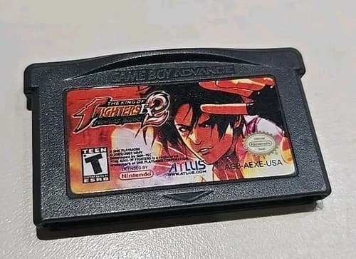 Atlus The King of Fighters EX2 Howling Blood Nintendo GBA TESTED