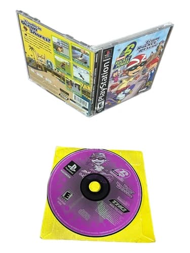 Sony PlayStation 1 PS1 Complete CIB COMPLETE Rocket Power Team Rocket Rescue BL