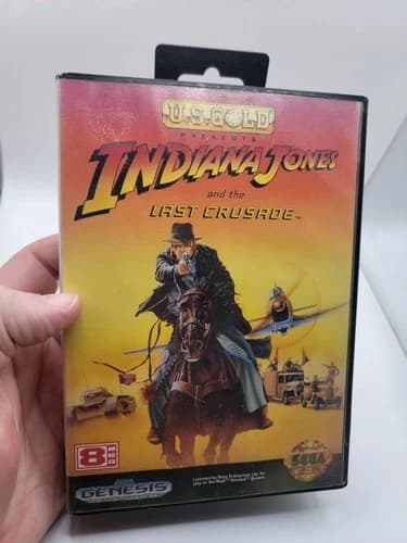 Indiana Jones and the Last Crusade (Sega Genesis, 1992) Retro Game Complete