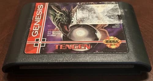 Dragon's Revenge (Sega Genesis, 1994) CARTRIDGE ONLY