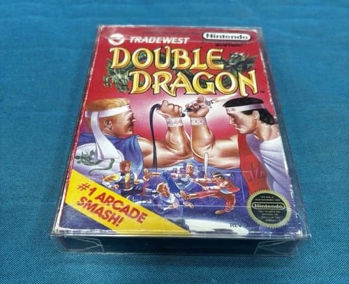 Double Dragon (Nintendo NES, 1988) CIB Complete Tested Authentic